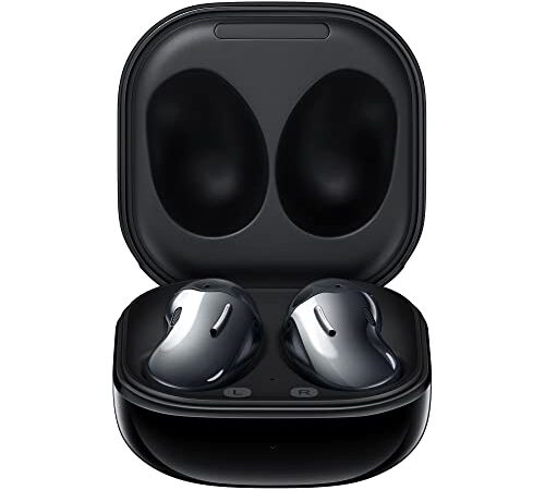 Samsung Galaxy Buds Live - auriculares bluetooth inalámbricos I 3 micrófonos I Tecnología AKG I Color Negro