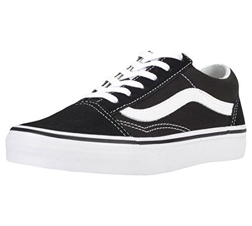 VANS Old Skool, Zapatillas, Negro (Black/True White 6Bt), 32 EU