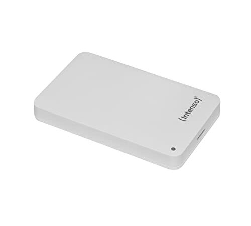 Intenso 6021561 - Disco Duro portátil (1 TB, 2.5", USB 3.0), Color Blanco