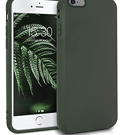 MyGadget Funda para Apple iPhone 6 Plus / 6s Plus en Silicona TPU - Carcasa Slim & Flexible - Case Resistente Antigolpes y Anti choques - Protectora - Verde