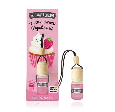 Ambientador Coche 6,5 ml - Fresa Nata - The Fruit Company