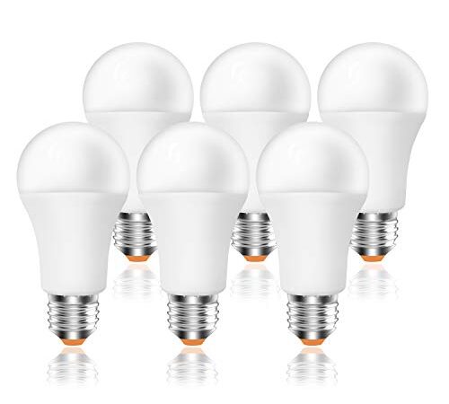 EXTRASTAR 12W Bombillas LED E27, Luz Fría 6500K, 960 lúmenes, Equivalente a 96W Bombilla Incandescente Halógena, Casquillo Gordo, No regulable, Pack de 6