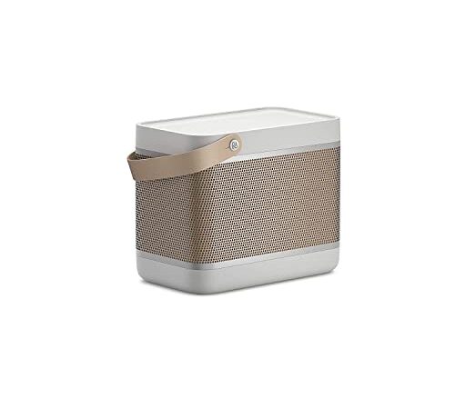 Bang & Olufsen Beolit 20 - Altavoz Bluetooth portátil potente con cargador inalámbrico integrado - Grey Mist