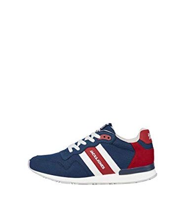 Jack & Jones NOS Jfwstellar Mesh Noos, Zapatillas Hombre, Azul (Majolica Blue), 43 EU