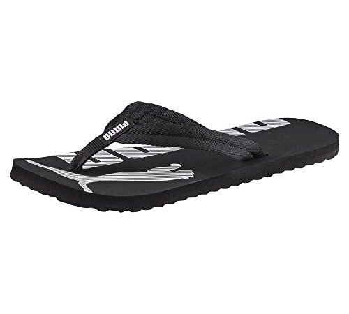 PUMA Epic Flip V2, Sandalias De Punta Descubierta Unisex Adulto, Negro, 44.5 EU