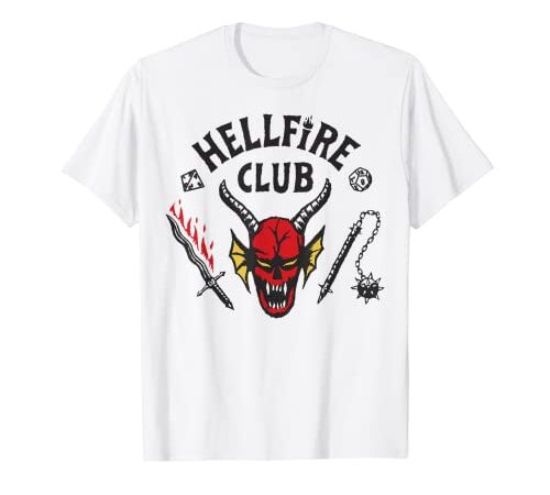 Stranger Things 4 Hellfire Club Logo Camiseta