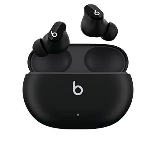 Beats Studio Buds – Auriculares intraurales Totalmente inalámbricos con cancelación del Ruido – Auriculares Bluetooth Resistentes al Sudor, compatibles con Apple y Android – Negro