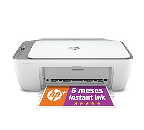 Impresora Multifunción HP DeskJet 2720e - 6 meses de impresión Instant Ink con HP+