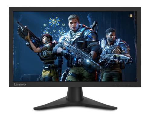 Lenovo G24-10 - Monitor Gaming 23.6" FullHD (TN, 144Hz, 1ms, HDMI, DP, FreeSync Premium y G-Sync, Base Metálica) Ajuste de inclinación - Negro