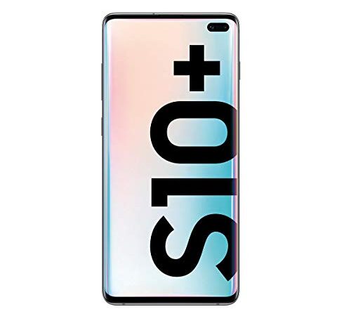 Samsung Galaxy S10+ - Smartphone de 6.4" QHD+ Curved Dynamic AMOLED, 16 MP, Exynos 9820, Wireless & Fast & Reverse Charging, 128 GB, Prisma Blanco (Prism White)