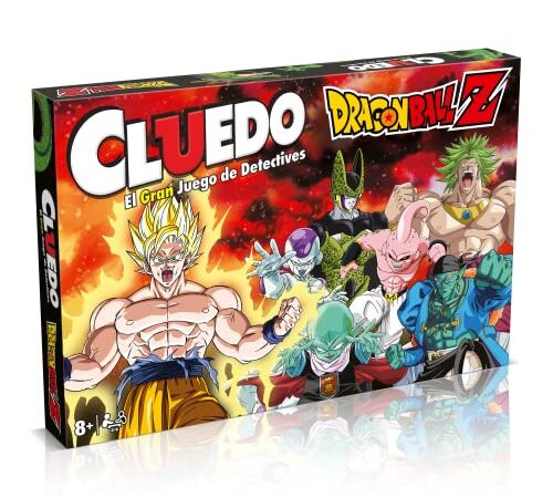 Winning Moves - Cluedo Dragon Ball Z - Juegos de Mesa Misterio para Toda la Familia