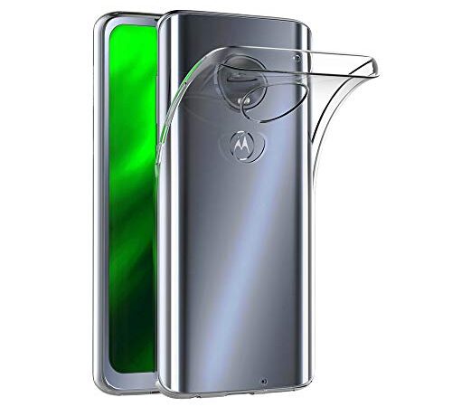 AICEK Funda Moto G7 / Moto G7 Plus, Transparente Silicona Fundas para Motorola Moto G7 Carcasa Silicona Funda Case (6,0 Pulgadas)