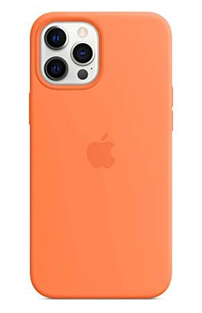 Apple Funda de Silicona con MagSafe (para el iPhone 12 Pro MAX) - Naranja Kumquat