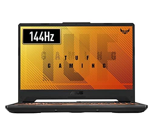 ASUS TUF Gaming F15 FX506LHB-HN359 - Portátil Gaming de 15.6" Full HD 144Hz (Core i5-10300H, 16GB RAM, 512GB SSD, GeForce GTX 1650 4GB, Sin Sistema Operativo) Negro Hoguera - Teclado QWERTY español