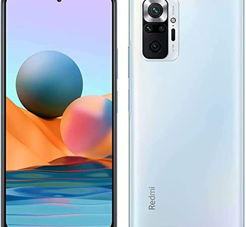 Xiaomi Redmi Note 10 Pro - Smartphone 8+256GB, 6,67” DotDisplay AMOLED 120Hz, Snapdragon 732G, 108MP Quad Camera, 5020mAh, Blue