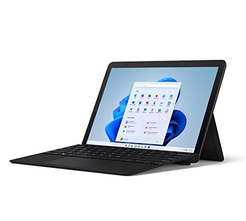 Microsoft Surface Go 3 - Portátil 2 en 1 de 10.5 pulgadas, Full HD, Wifi, 10th Gen Intel Core i3, 8 GB RAM, 128 GB SSD, Windows 11 Home, Negro