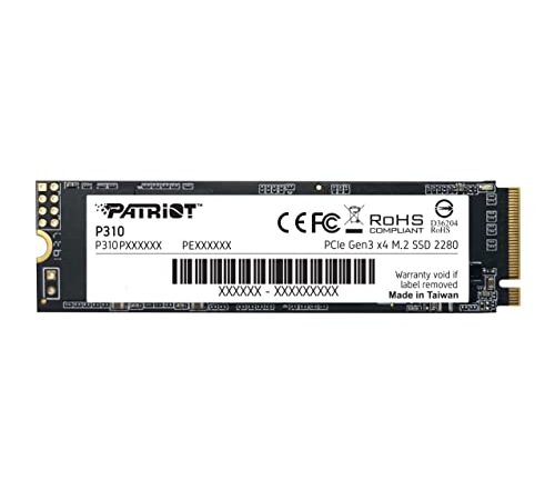 Patriot P310 M.2 PCIe Gen 3 x4 240GB SSD de bajo Consumo - P310P240GM28