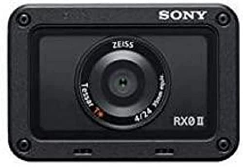 Sony RX0 II, Cámara ultracompacta Resistente (Sensor Tipo 1,0, Vídeo 4K, 15.3 Megapíxeles) Negro (DSCRX0M2G.CEE)