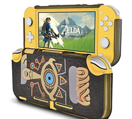 DLseego Funda Protectora para Nintendo Switch Lite,PC Portada Dura Absorción de Golpes y Diseño Antiarañazos Carcasa Compatible Switch Lite- Zelda Breath of The Wild