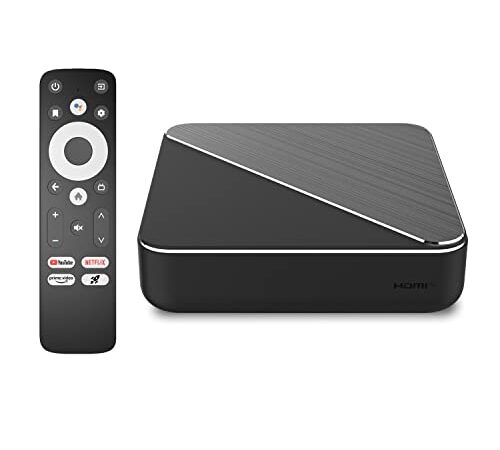 Dune HD Homatics Box R 4K Plus Android TV 11 | Reproductor Multimedia | Chromecast | Mini PC | Netflix in 4K Dolby Vision & Atmos | 4/32GB, AV1, Wi-Fi 6, 1Gbit, ISO 4K DV P7 FEL MKV AFR | HDR10+ | DTS