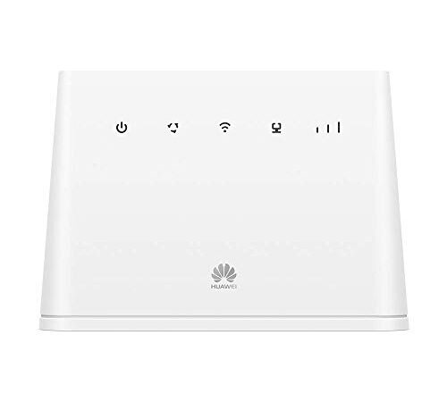 HUAWEI B311-221 - Enrutador inalámbrico 4G LTE 150MBps(CAT4), WiFi móvil, con 1 puerto Gigabit Ethernet LAN / WAN, velocidad WiFi de 300MBps, Blanco