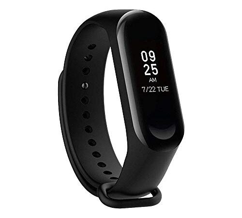 Xiaomi Mi Band 3 - Pulsera de actividad, Pantalla 0.78'' full OLED táctil, Notificaciones, Sumergible 50m, Mide calorías, pasos y sueño, Negro