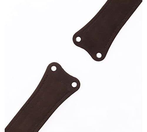 YIJIAN 30mm única de Cuero de Vaca edición de Reloj de Reloj de Reloj Compatible con Tag HEUER Monaco Serie Men Band Soft Watch Strap Compatible con Heeer Pulsera de la muñeca