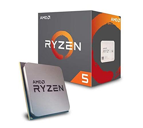 AMD YD2600BBAFBOX RYZEN5 2600 - Procesador, Socket AM4, 3.9Ghz Max Boost, 3,4Ghz Base+19MB