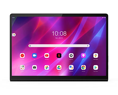 Lenovo Yoga Tab 13 - Tablet de 13" 2K (Qualcomm Snapdragon 870, 8GB de RAM, 128GB UFS 3.0, WiFi 6 + Bluetooth, Android 11, 4x Altavoces), Puerto HDMI, Negro