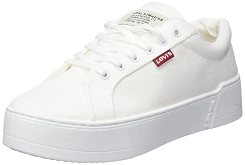 Levi's Sneakers 234188, Zapatillas Mujer, White, 38 EU