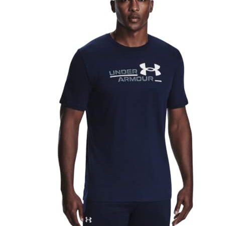 Under Armour Men's Team Issue Wordmark Short Sleeve T-Shirt (Academy/White 408, Medium)