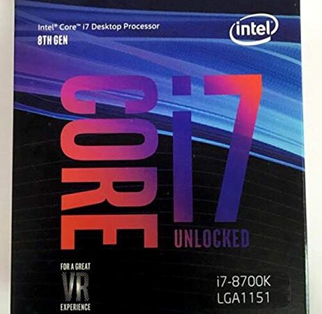 8 Series Processor I7 8700K I7-8700K Boxed Processor CPU +Fan LGA 1151-land FC-LGA 14 Six Core CPU