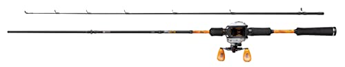 Abu Garcia MAX STX Casting Fishing Combo, Unisex, Gris/Naranja, 1.98 m |10-40 g