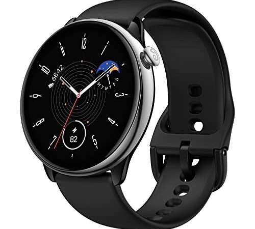 Amazfit GTR Mini Smartwatch Reloj Inteligente, 120+ Modos Deportivos, 7 Reconocimiento Inteligente Deportivo, 5 Posiciones Satélite, AMOLED, SpO2, Monitor de Frecuencia Cardíaca, 5 ATM Impermeable