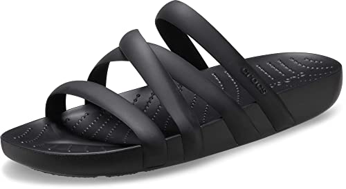 Crocs, slides Mujer, black, 37 EU