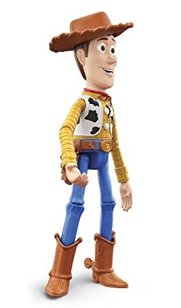 Disney - Pixar Interactables Woody Parlanchín, Habla Con Otros Muñecos, Figura De Juguete Con Sonidos (Mattel HBK99)