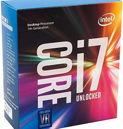 Procesador Intel Core i7 – 7700 K 4,2 GHz QuadCore Caché 8 MB