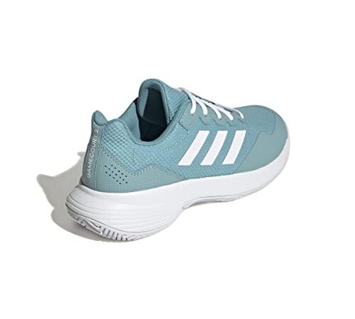 adidas GameCourt 2 W, Zapatillas de Tenis Mujer, TONMEN/FTWBLA/ROSGOZ, 39 1/3 EU