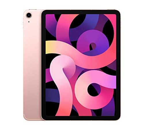 Apple iPad Air 10.9 (4.ª Generación) 64GB Wi-Fi + Cellular - Oro Rosa - Desbloqueado (Reacondicionado)