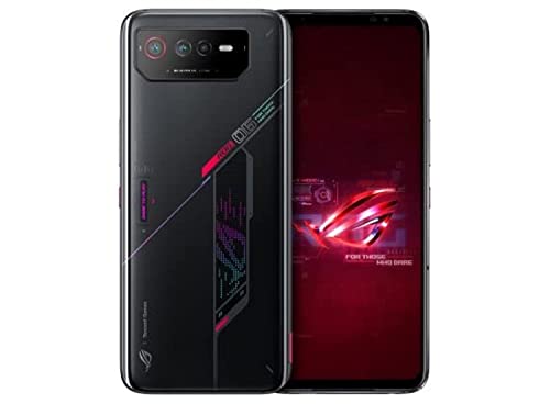 ASUS ROG Phone 6 - Teléfono para juegos de 12 GB de RAM, 256 GB de almacenamiento, color negro, AI2201-1A029EU