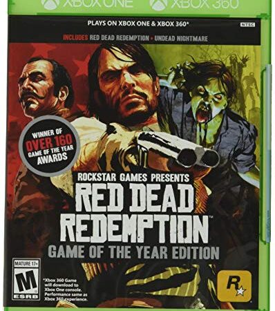 Jack of All Games Red Dead Redemption: Game of the Year Edition, Xbox 360 Xbox 360 Inglés vídeo - Juego (Xbox 360, Xbox 360, Acción / Aventura, Modo multijugador, M (Maduro))