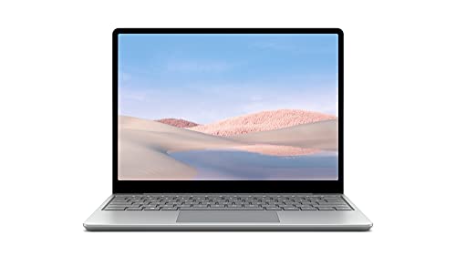 Microsoft Surface Laptop Go - Ordenador portátil 2 en 1 de 12.4" (Intel Core i5-1035G1, 4GB RAM, 64GB eMMC, Intel Graphics, Windows 10) Platino - Teclado QWERTY Español