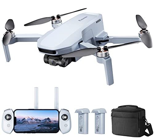 Potensic ATOM SE Combo GPS Drone con Cámara 4K, 62 Mins de Vuelo, Menos de 249g, EIS, Max 4KM Transmisión, Velocidad Max 16m/s, Tecnología ShakeVanish, FPV Drone con Auto-Retorno para Adulto