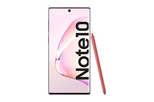 Samsung Galaxy Note10 SM-N970F - Smartphone (Dual SIM, 8 GB RAM, 256 GB Memoria, 10 MP Dual Pixel AF), Rosa