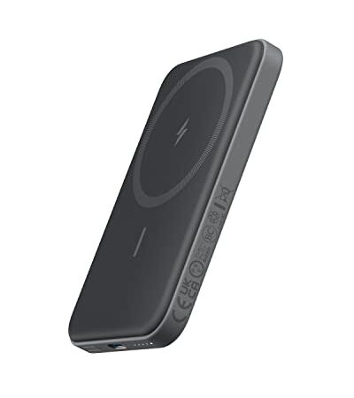 Anker Batería magnética 621 (MagGo), batería Externa magnética de 5000 mAh con Cable USB-C, Solo Compatible con iPhone 13/13 Pro / 13 Pro MAX, 12/12 Pro / 12 Pro MAX