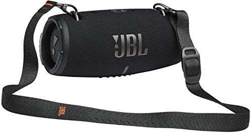 JBL Xtreme 3 - Altavoz Impermeable portátil inalámbrico con Bluetooth con Cable de Carga, en Negro