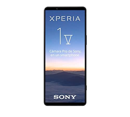 Sony Xperia 1 V Smartphone Android 13 Libre con 6.5'' 4K HDR, OLED, 120Hz, Cámara con Triple Objetivo (con Next Gen Sensor & ZEISS), 12GB RAM, 256GB Almacenamiento, IP65/68, Dual SIM híbrida