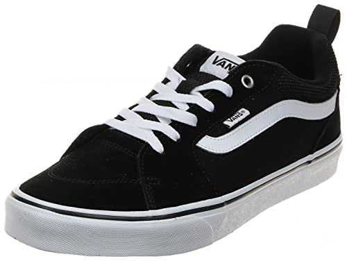 Vans Filmore, Zapatillas Hombre, Negro (Suede/Canvas/Black/White), 43 EU