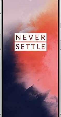 OnePlus 7T - Smartphone desbloqueado 4G (Ecran 6,55 pouces - 8Go RAM - 128Go Stockage - Ecran Amoled 90 Hz) Frosted Silver